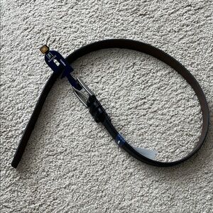 Men’s Black Leather Belt